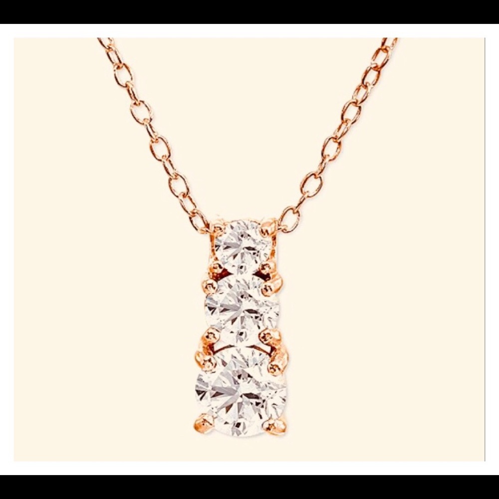 GIANI BERNINI CUBic Zirconia NECKLACE.